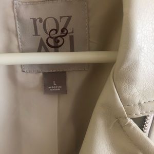 Women’s beautiful leather jacket